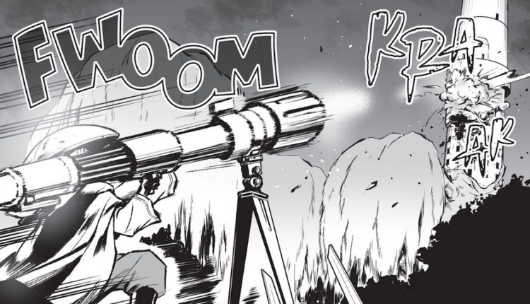 "A bit"
This is a panel of her in Phase 1 with a bazooka.